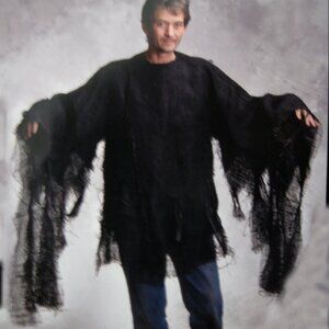 NEW In Packge~Undead Monster/Witch/Zombie Black Rotting Shirt Costume~One Size